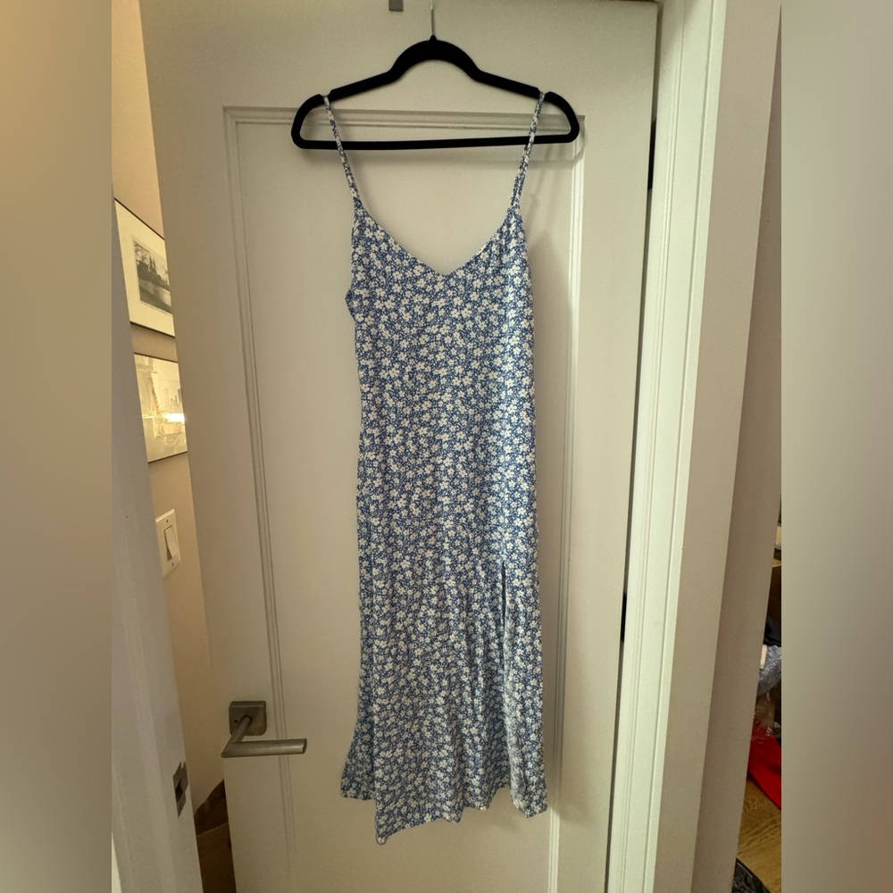 Reformation Bates Dress - Blue Floral - sz 6